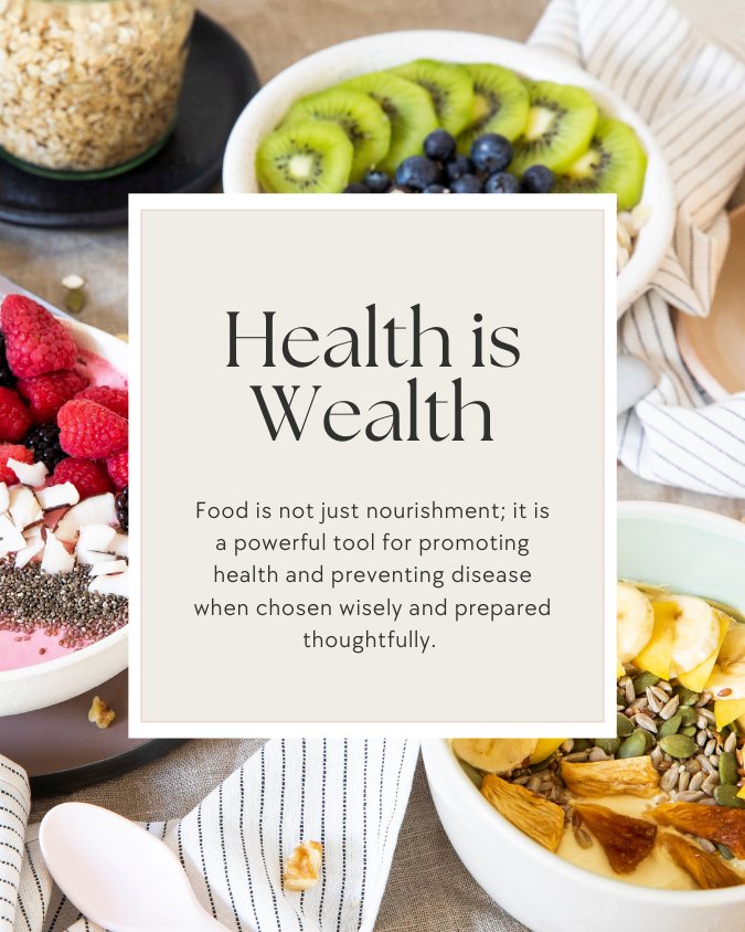 Health is wealth