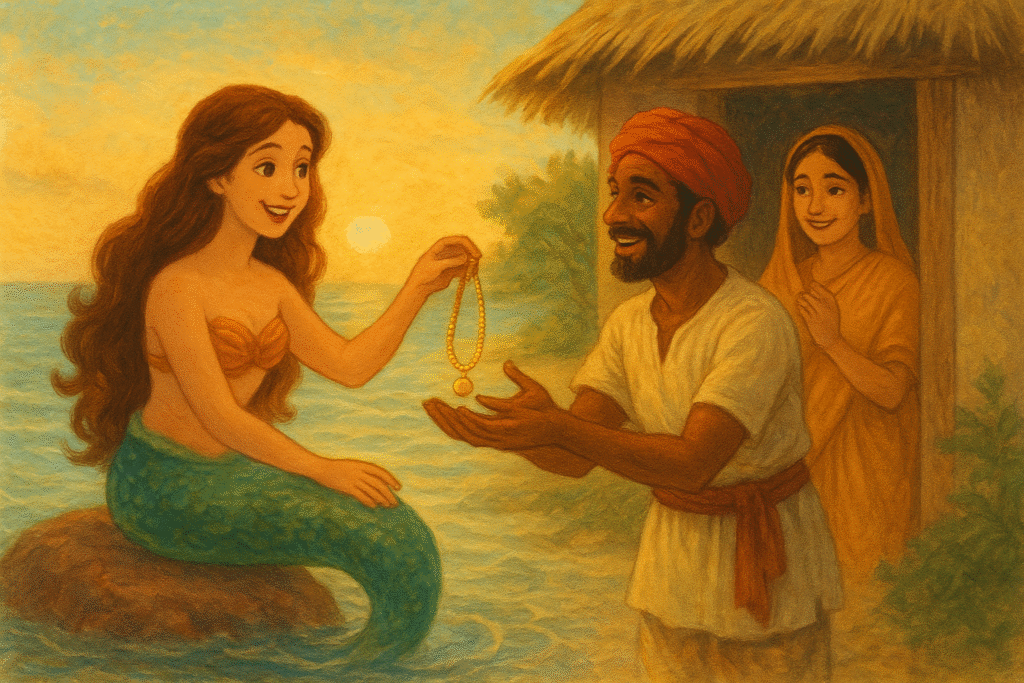 Powerful Story Mermaid and Poor Fisherman